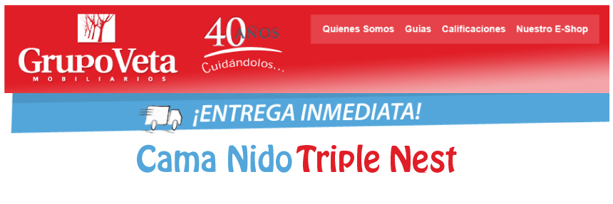 OFERTA CAMA NIDO $1665